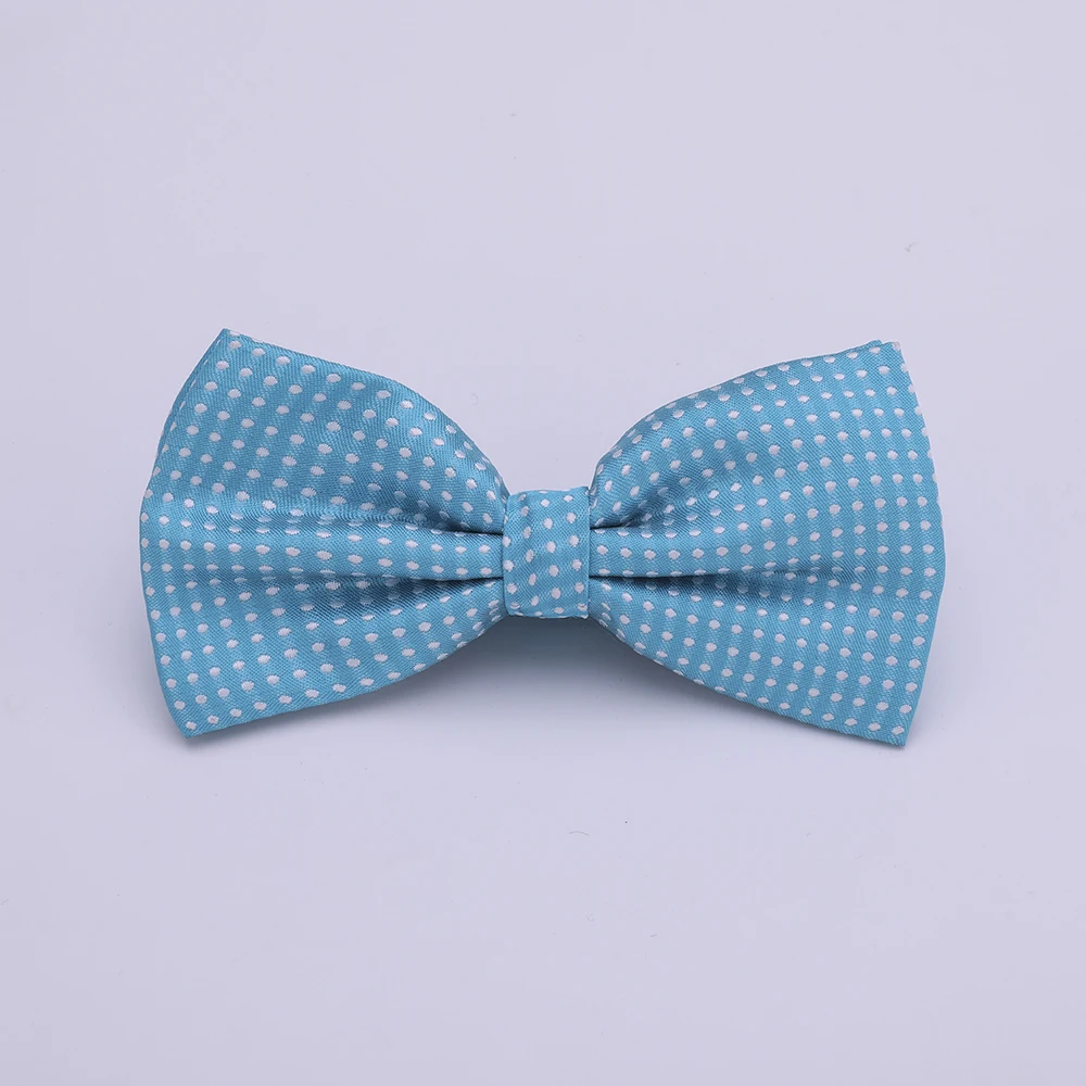 Dot Bowtie Dotted Men Bow Tie Polka Black White Blue Dots Mens Business Accessories Fashion Wedding Gravatas