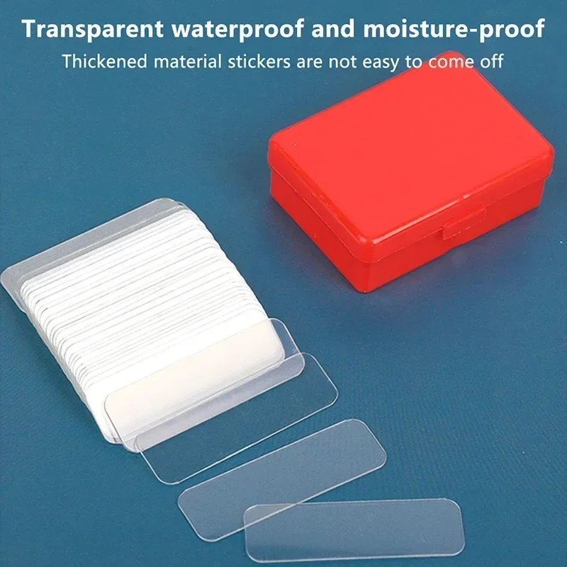 Reusable Double Sided Adhesive Tape Strong Adhesion Wall Sticker Sticky Balloon Traceless Poster Clear Nano Home Improvement