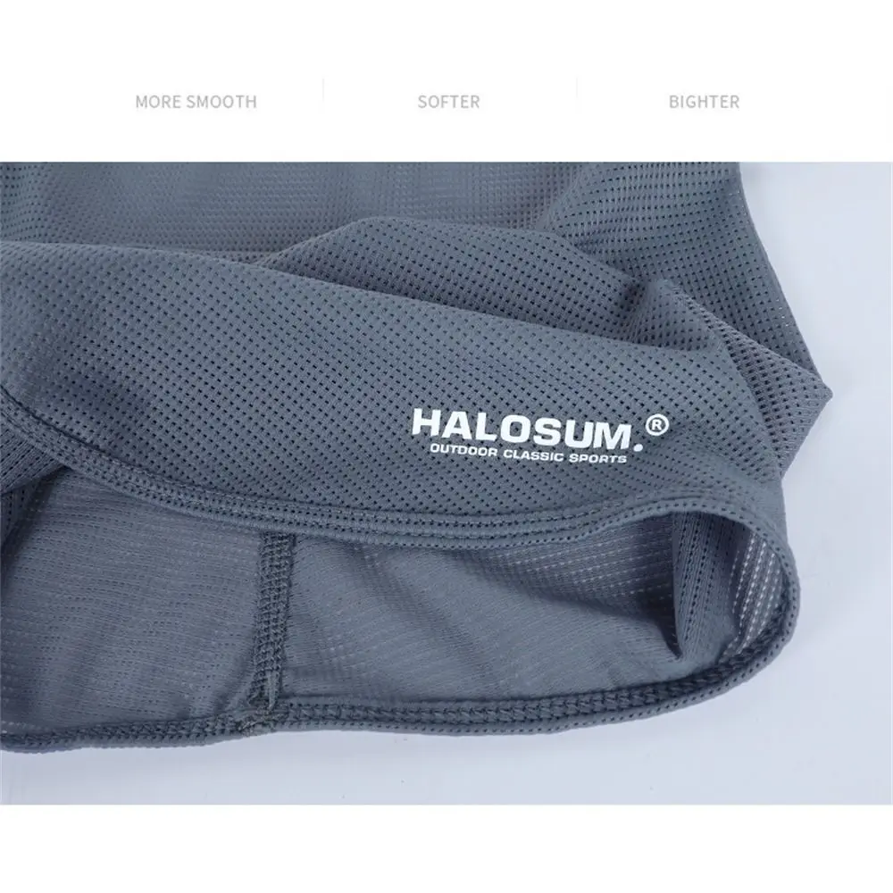 Full Face Mask Balaclava Breathable Sun UV Protection Summer Ice Silk Sun Protection Bike Mask Motorcycle Scarf Neck Gaiter