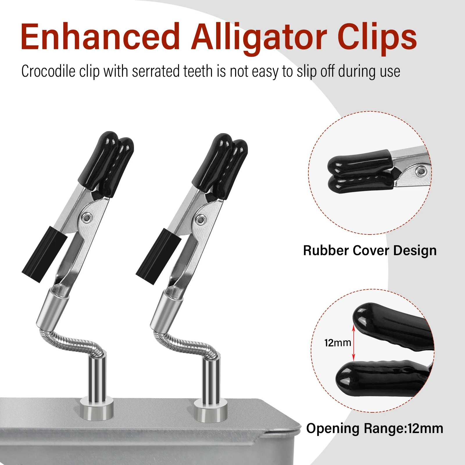 NEWACALOX Soldering Helping Hands 4 Magnetic Universal Flexible Arm Welding Assistant PCB Clamp Thir Hand Welding Repair Tools