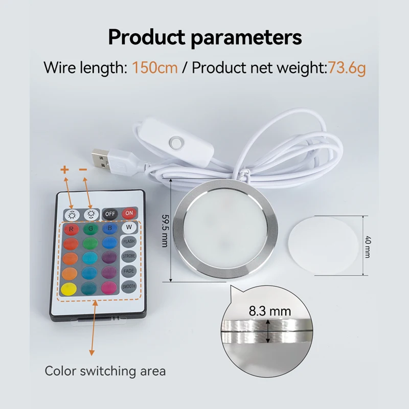For Bambu Lab Led Lamp Kit 001 Hardware 3d Printing Parts Bambulab Light Kit Led Light Parts Model