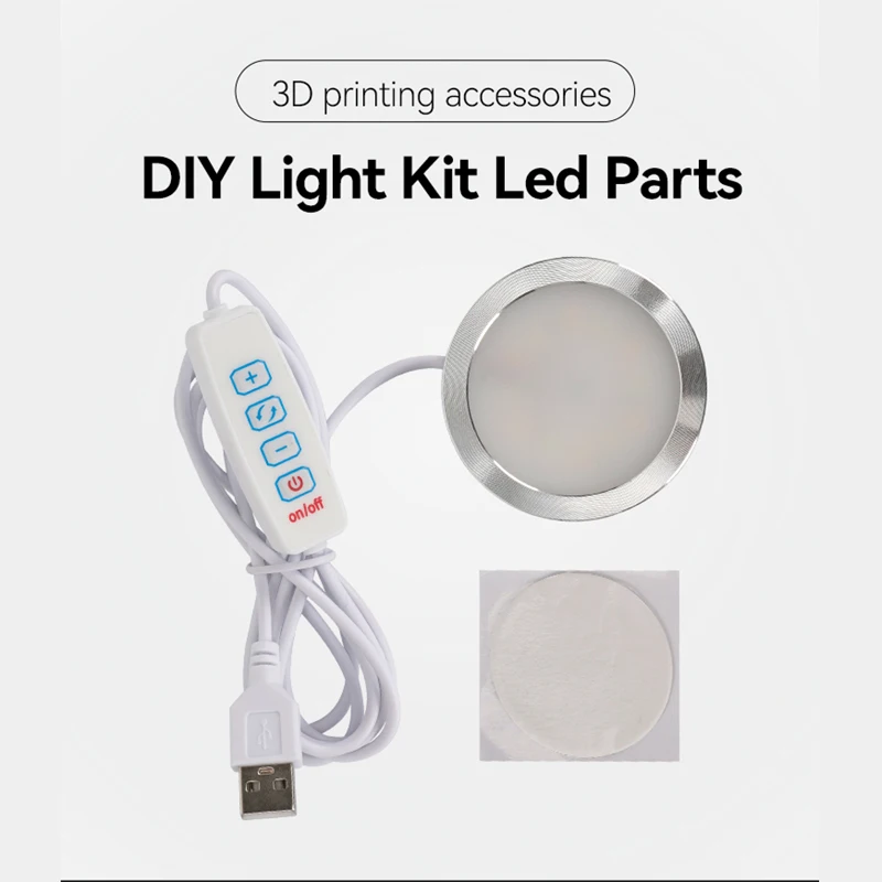 For Bambu Lab Led Lamp Kit 001 Hardware 3d Printing Parts Bambulab Light Kit Led Light Parts Model