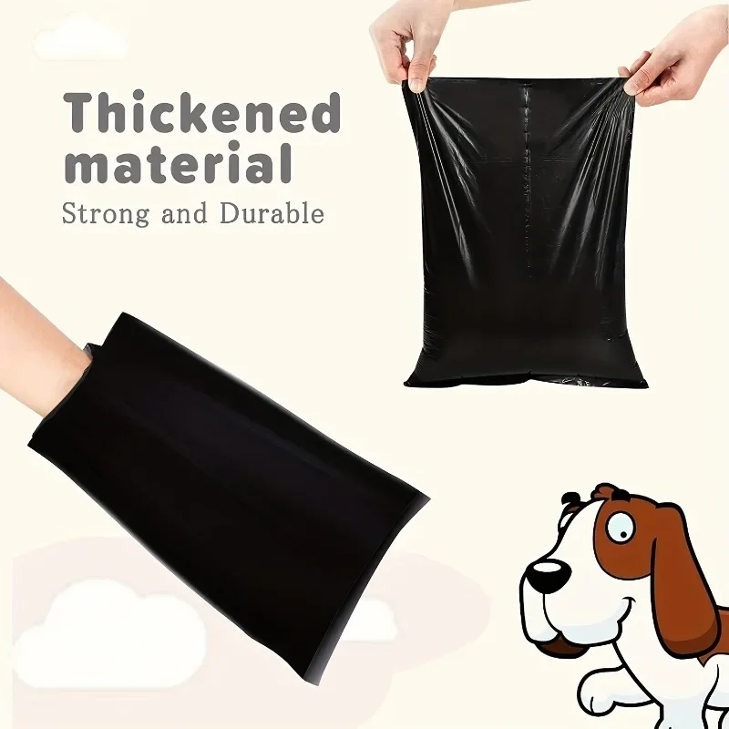 Dog Poop Bags Portable Pet Waste Bags Durable And Leak Proof Dog Garbage Bags With Dispenser Pet Cleaning Supplies For Outdoor