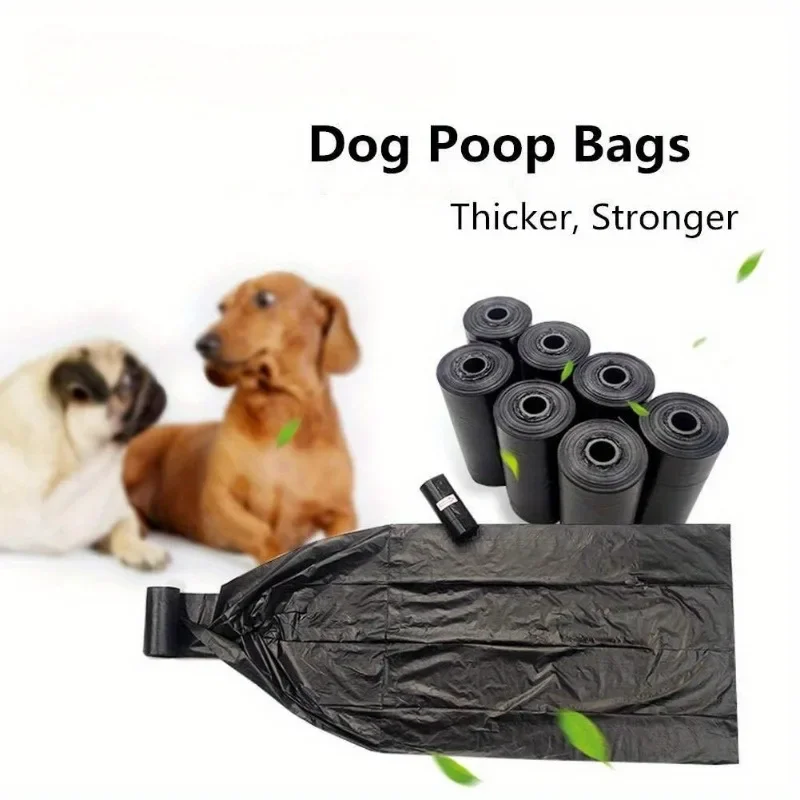 Dog Poop Bags Portable Pet Waste Bags Durable And Leak Proof Dog Garbage Bags With Dispenser Pet Cleaning Supplies For Outdoor