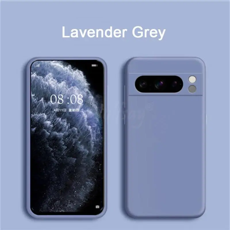 For Google Pixel 8 Pro Case Pixel 11 Pro Cover Liquid Silicone Rubber Protector TPU Case Pixel 11 10 9 8 Pro XL 8A 7A 7 6A 6 Pro