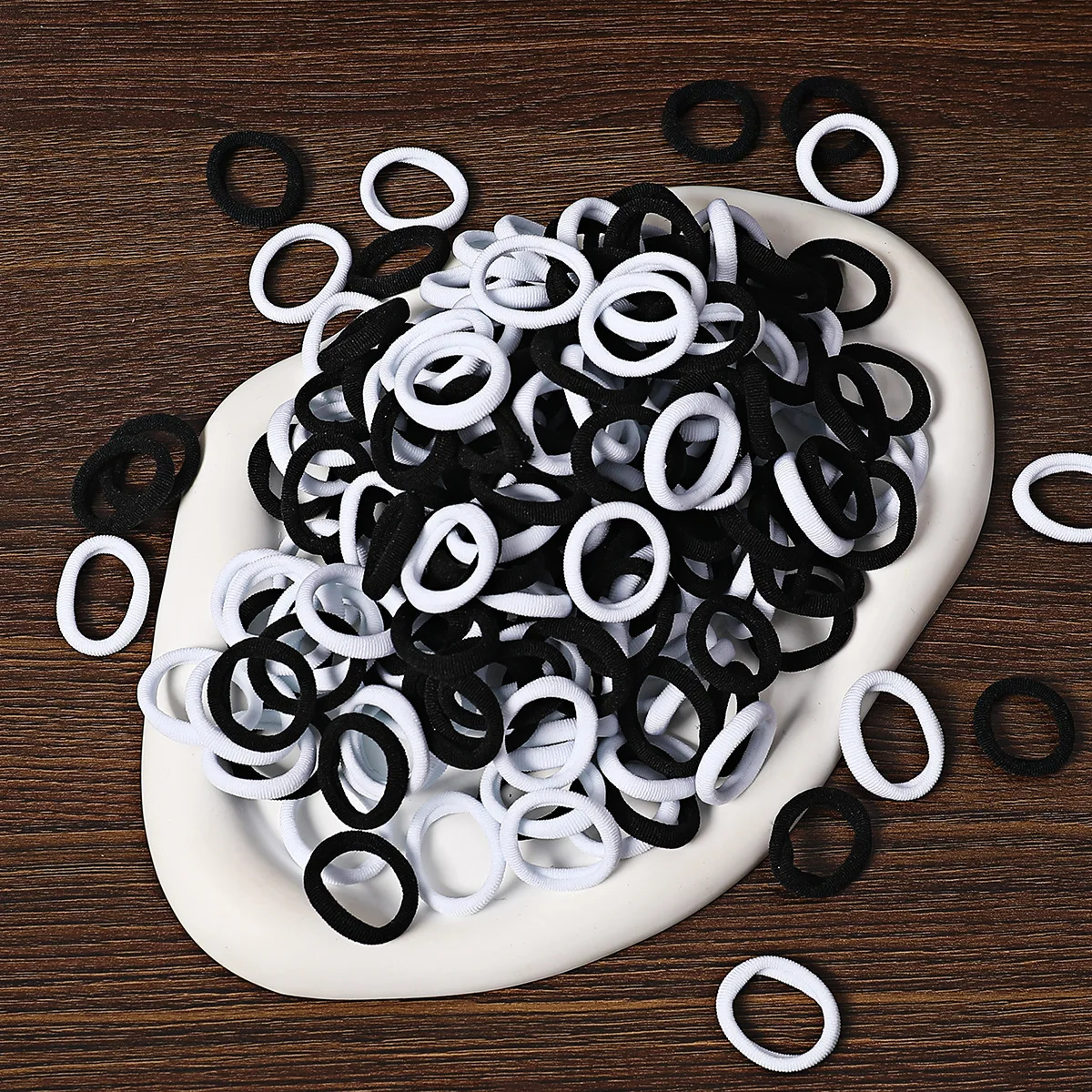 50/100Pcs Colorful Nylon Hair Bands for Children Scrunchie Hair Ties Rubber Band Kids Elastic Hair Leagues Girl Hair Accessories