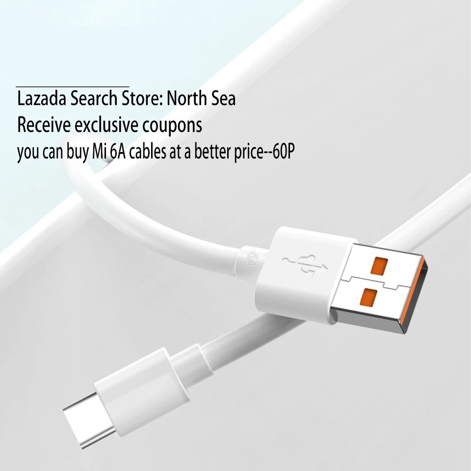 Original Xiaomi 6A 120W USB C-type Ultra Fast Charging Cable Xiaomi Mi 13 12 Pro Realme POCO 12 Turbo Fast Charging Data Cable