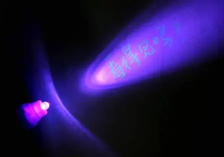 Luminous Light Pen Magic Purple 2 In 1 UV Black Light Combo Drawing Invisible Ink Pen Learning Education Toys For Child