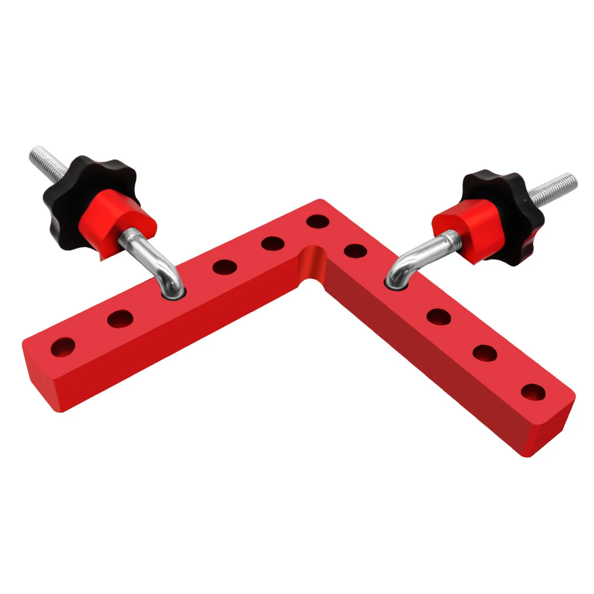 120/140mm Right Angle Fixing Clip 90 Degree L-shaped Auxiliary Fixture Positioning Panel Fixing Clip Woodworking Clamping Tool