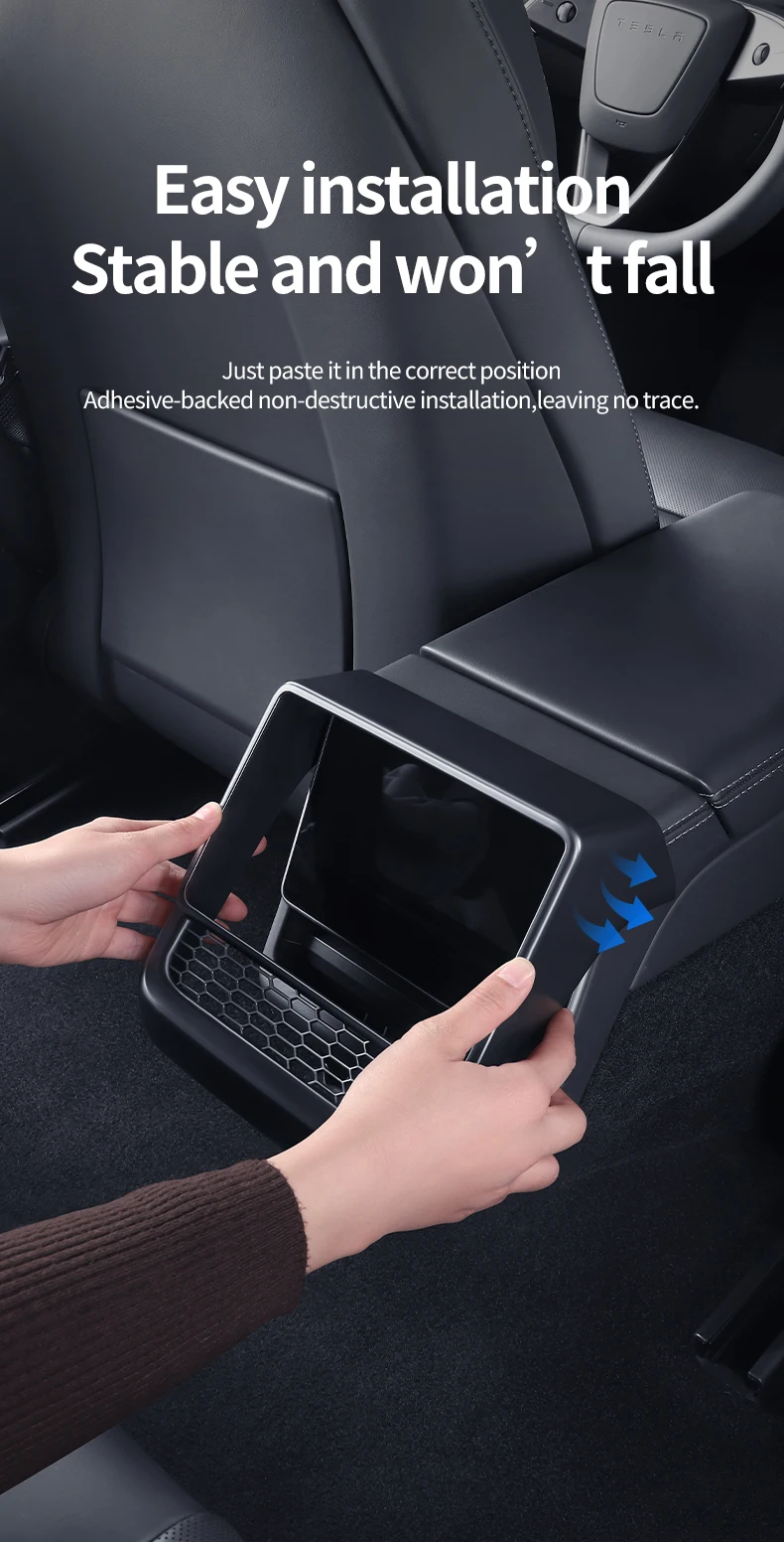YZ For Tesla Model 3/Y Highland Juniper Rear Center Console Air Outlet Cover Vent Outlet Dust Cover Car Styling Accessories