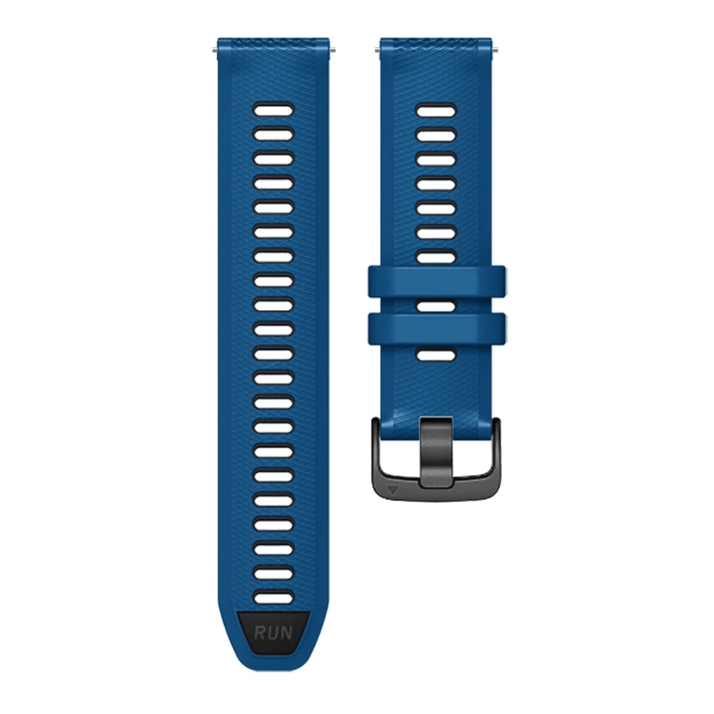 Universal 22mm Sports Silicone Strap For Garmin Forerunner 265 255 Music band For Vivoactive 4/Venu 2 45MM Bracelet Watchband