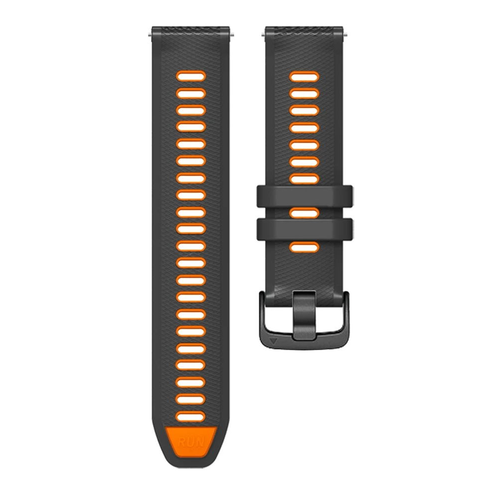 Universal 22mm Sports Silicone Strap For Garmin Forerunner 265 255 Music band For Vivoactive 4/Venu 2 45MM Bracelet Watchband