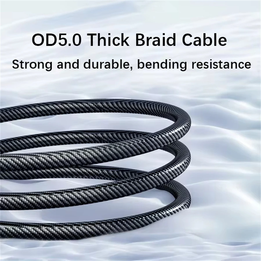 NNBILI 100W USB C 120W USB A Charging Cables with LED Display Screen, USB C=C-C,USB A=A-C, Not for Xiaomi iPhone Samsung