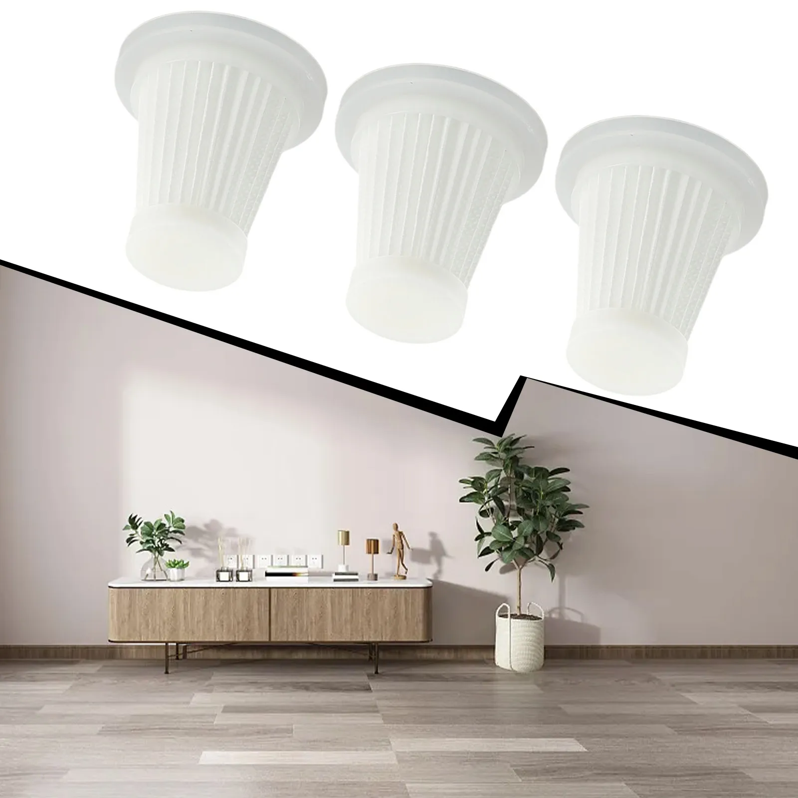 2/3/5/10/20 pcs Reusable Car Vacuum Cleaner Replace Accessories Washable Filters Handheld Vacuum Cleaner Accessories Reusable