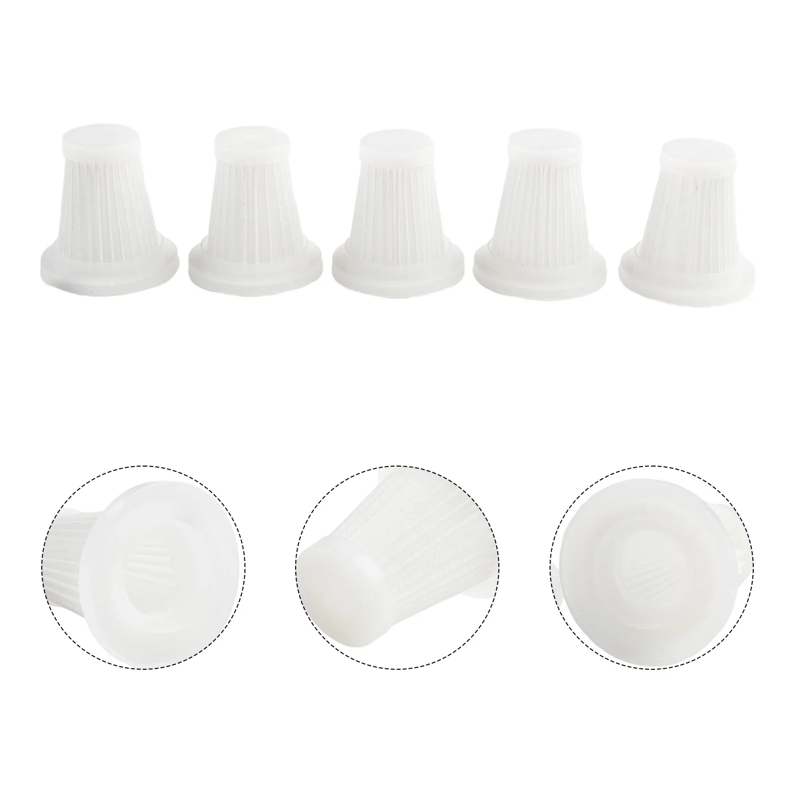 2/3/5/10/20 pcs Reusable Car Vacuum Cleaner Replace Accessories Washable Filters Handheld Vacuum Cleaner Accessories Reusable