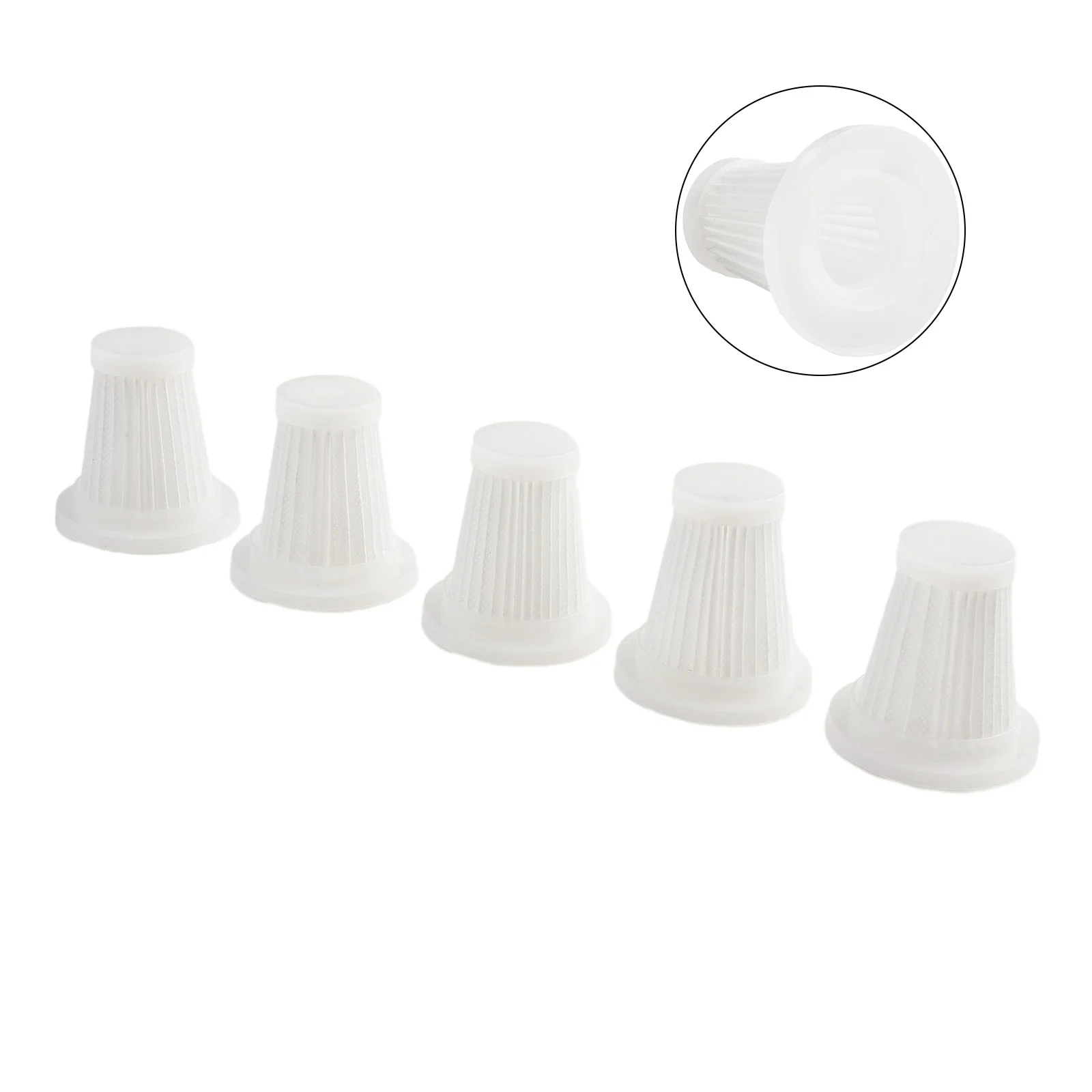 2/3/5/10/20 pcs Reusable Car Vacuum Cleaner Replace Accessories Washable Filters Handheld Vacuum Cleaner Accessories Reusable
