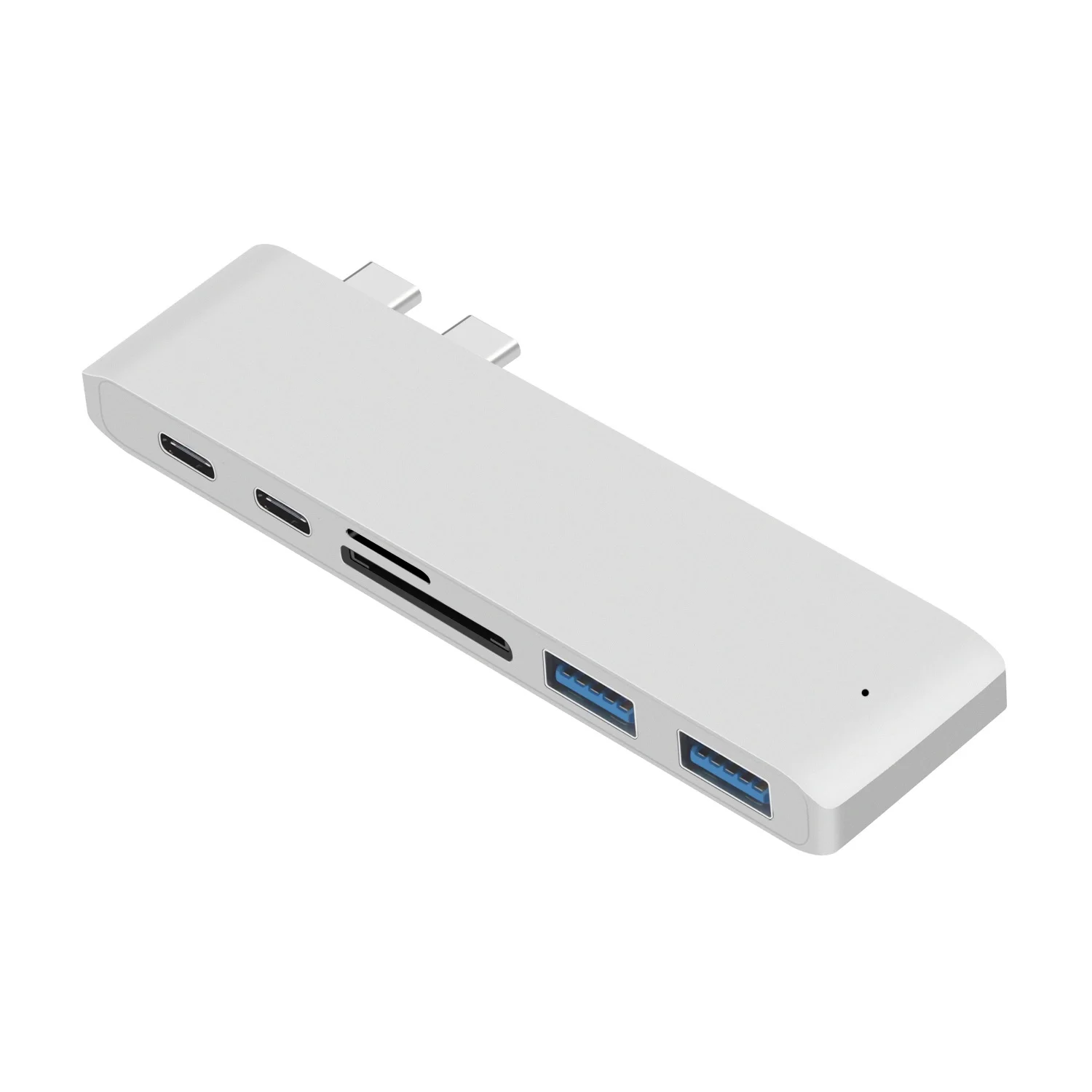 USB 3.1 Type-C Hub to HDMI Adapter 4K Thunderbolt 3 USB C Hub 3.0 TF SD Reader Slot PD For MacBook Air 13 15 Pro 14 M4 M3 M2 M1