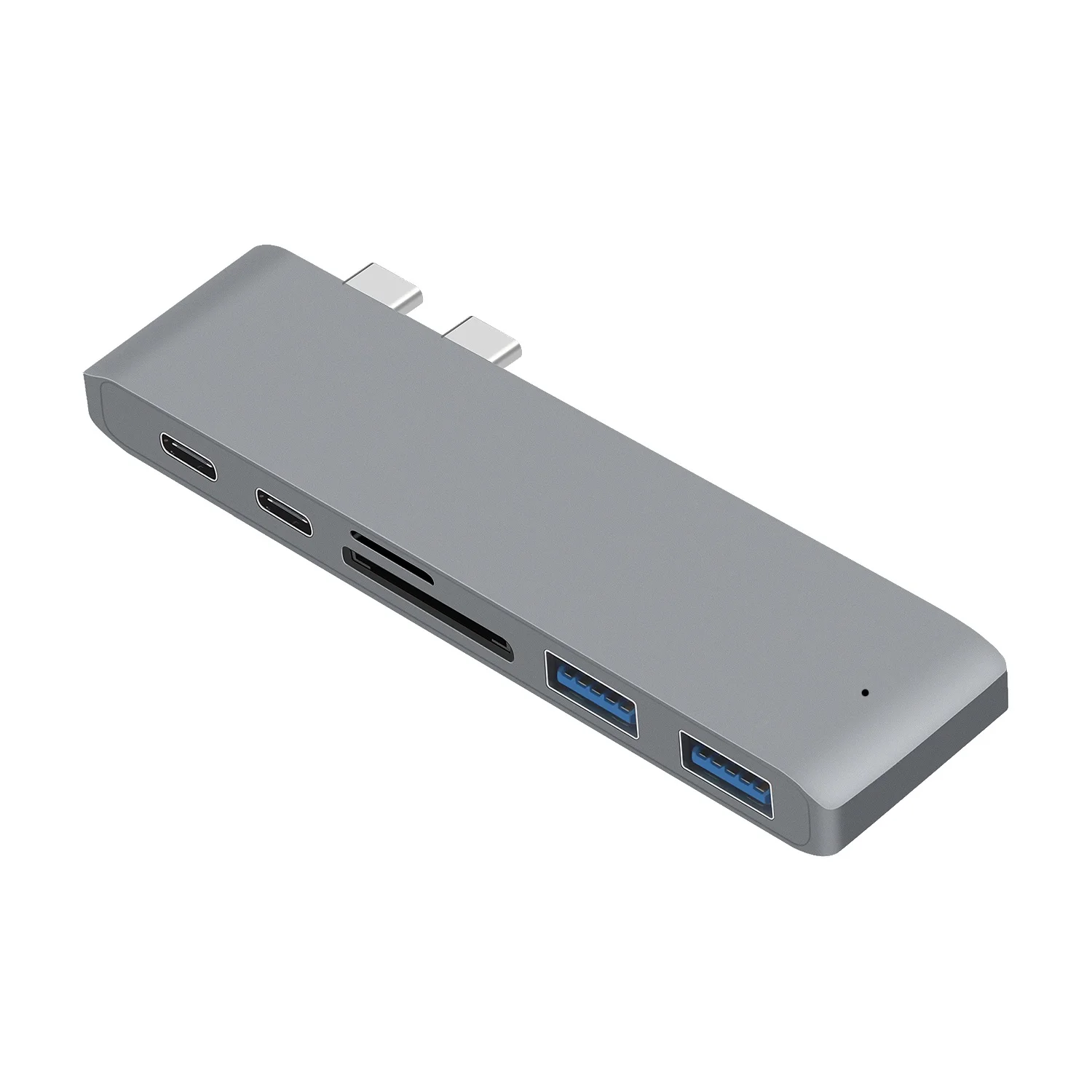 USB 3.1 Type-C Hub to HDMI Adapter 4K Thunderbolt 3 USB C Hub 3.0 TF SD Reader Slot PD For MacBook Air 13 15 Pro 14 M4 M3 M2 M1