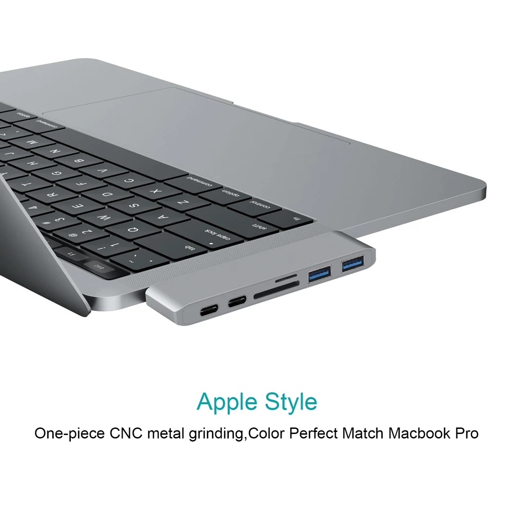 USB 3.1 Type-C Hub to HDMI Adapter 4K Thunderbolt 3 USB C Hub 3.0 TF SD Reader Slot PD For MacBook Air 13 15 Pro 14 M4 M3 M2 M1
