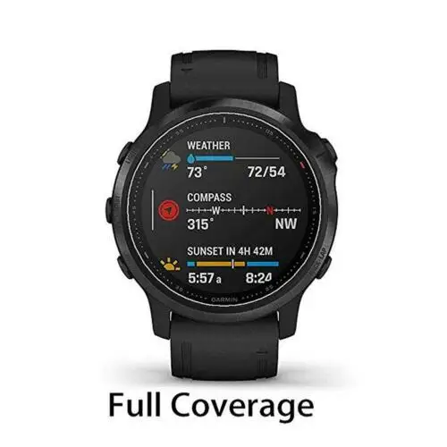 Tempered Glass for Garmin Fenix 8 7 7S 7X 6 6S 6X Pro Sapphire HD Screen Protectors Film for Fenix 8 43/47/51mm 7S 7X Smartwatch