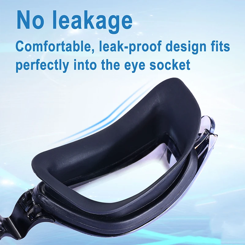 High Definition Swimming Goggles Adult Fashion Universal Silicone Waterproof Anti-fog Electroplating Swimming New Style