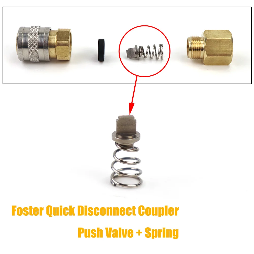 HPA Foster Quick Disconnect Coupler Plug (US Type) Fit WE KJW,Marui ,KSC KWA