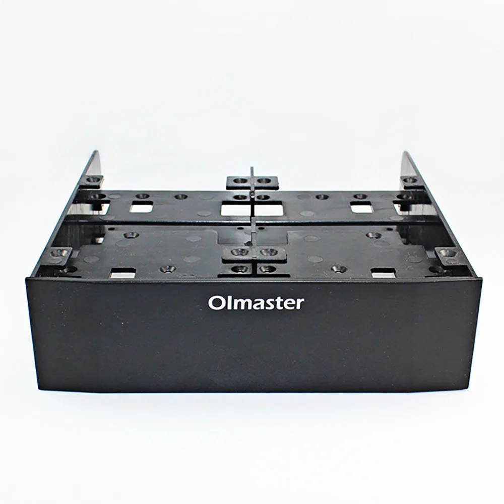 5.25' To 3.5' 2.5' Hdd/Ssd Floppy-Drive Bay Ray Bracket Mounting HDD Adapter SSD Hard Drive Supports up to 6*2.5' Hard Drives