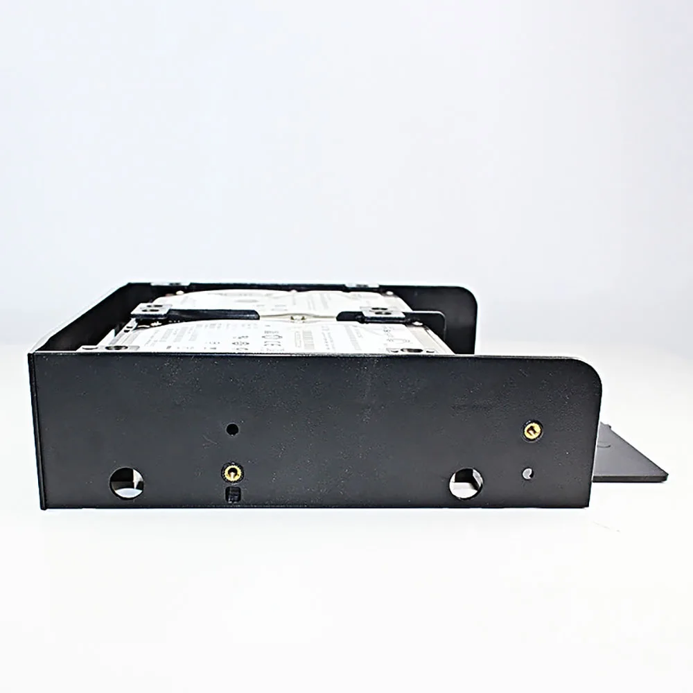 5.25' To 3.5' 2.5' Hdd/Ssd Floppy-Drive Bay Ray Bracket Mounting HDD Adapter SSD Hard Drive Supports up to 6*2.5' Hard Drives