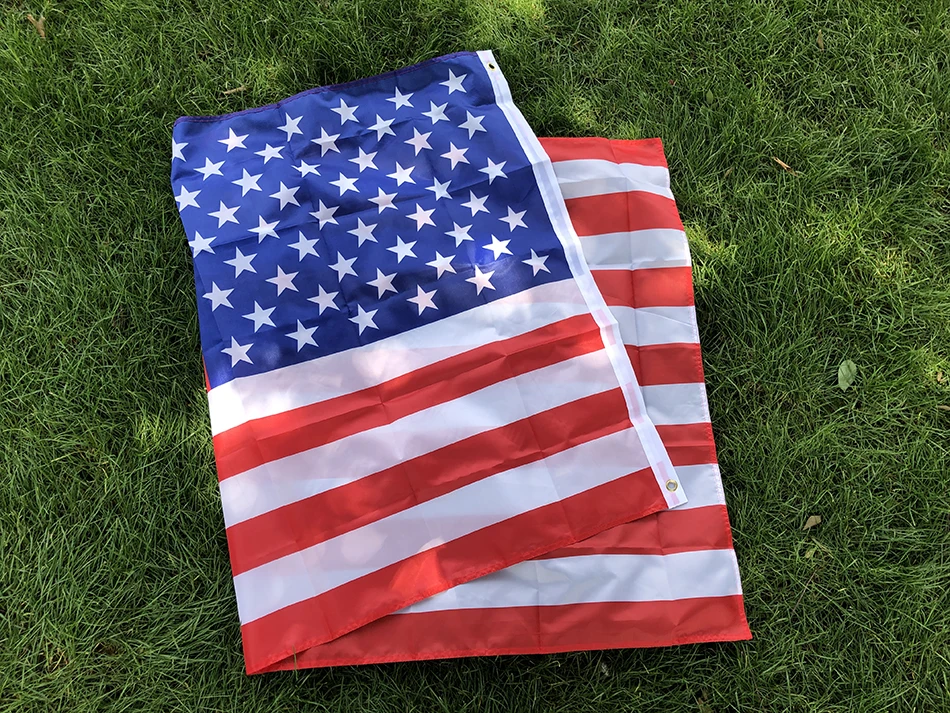 SKY Flag US Flag 60x90cm 90X150CM High Quality Double Penetration Polyester Stars and Stripes United States US USA American Flag