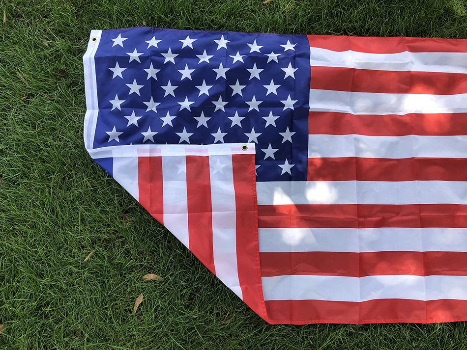 SKY Flag US Flag 60x90cm 90X150CM High Quality Double Penetration Polyester Stars and Stripes United States US USA American Flag