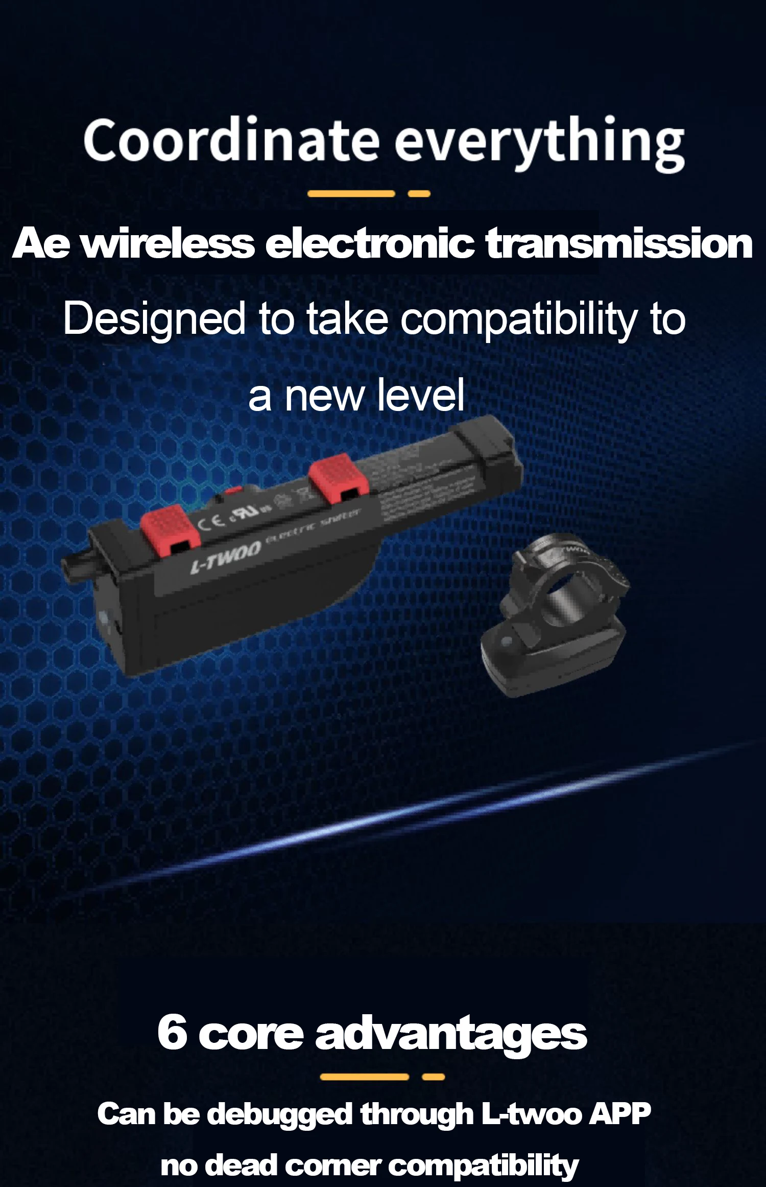 LTWOO Ae Bicycle Electronic Derailleur Groupset Kit 3s-13s Wireless Shifter Lever Wireless Drivetrain Bike Parts
