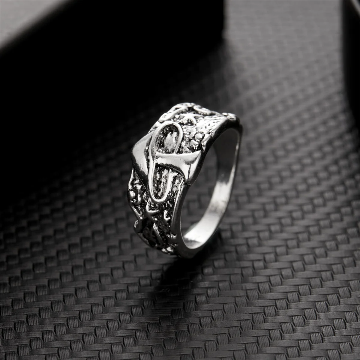 Retro Boho Butterfly Ring For Women Fashion Silver Color Owl Angel Wing Cat Animal Irregular Opening Rings Vintage Jewelry Gift