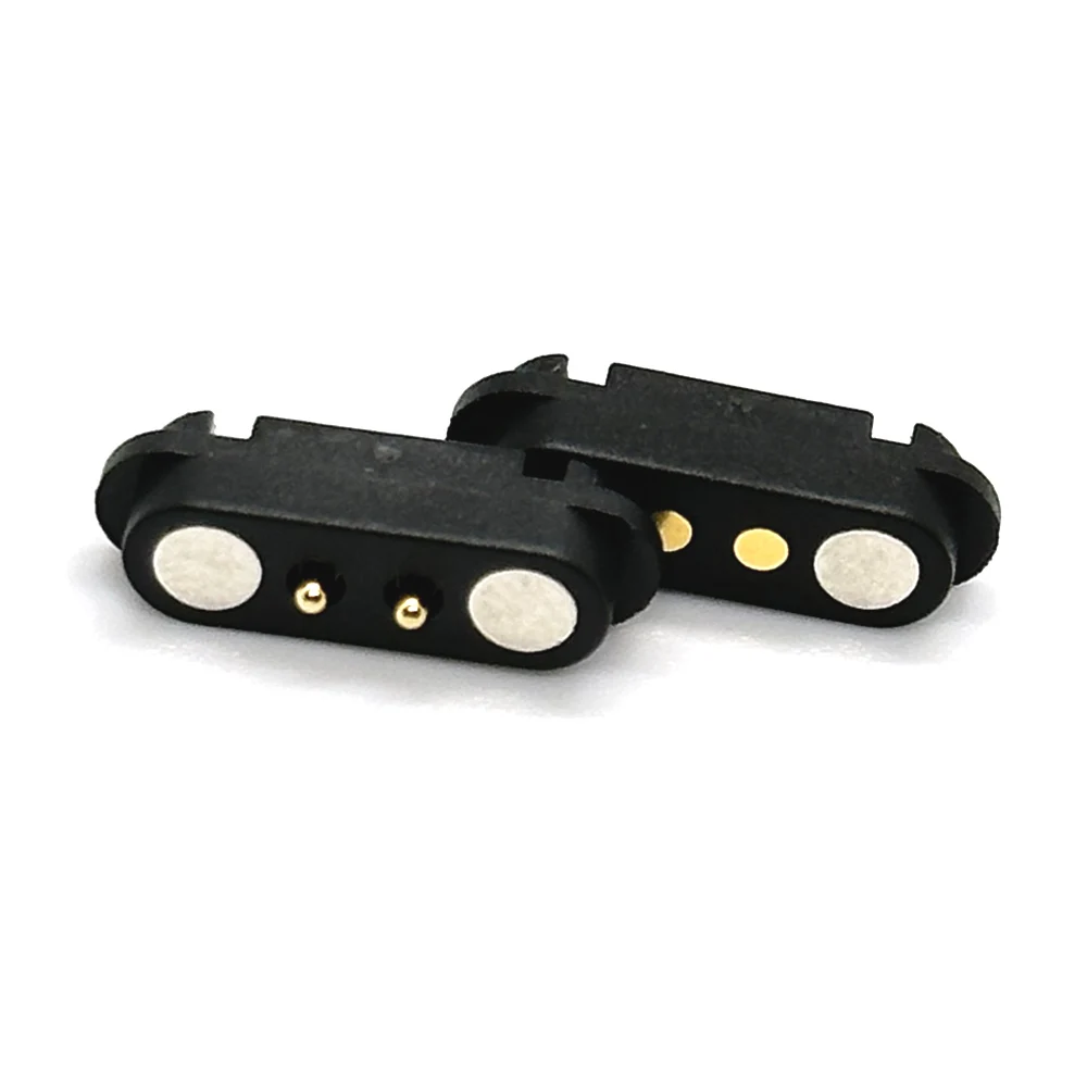 1-10sets 2A DC Magnetic Pogo Pin Connector 2Pin 3Pin 4Pin 5Pin Pogopin Male Female Spring Loaded DC Power Socket 2P 3P 4P 5P