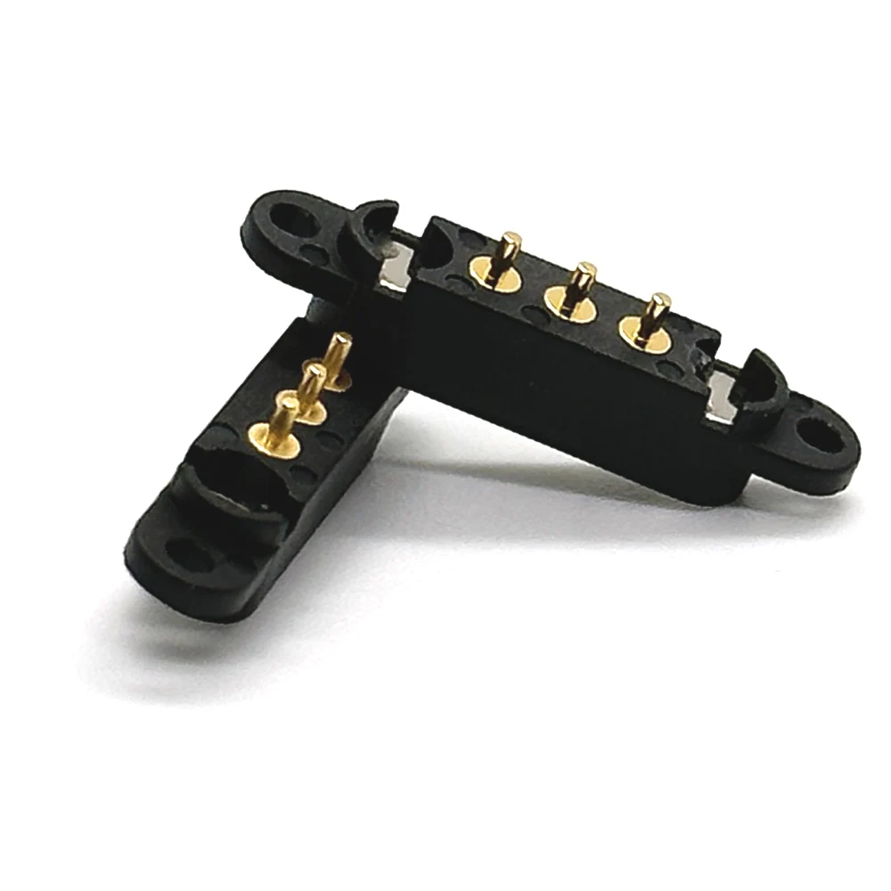 1-10sets 2A DC Magnetic Pogo Pin Connector 2Pin 3Pin 4Pin 5Pin Pogopin Male Female Spring Loaded DC Power Socket 2P 3P 4P 5P