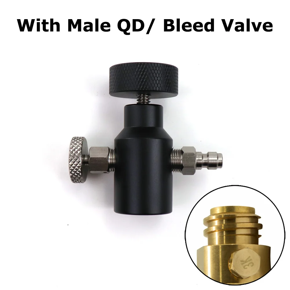 Soda Co2 Cylinder (TR21-4 Thread Type) Refill Adaptor With Gauge Kit Fit SodaStream Blue Cylinder W21.8-14 G3/4 CGA320 Connector