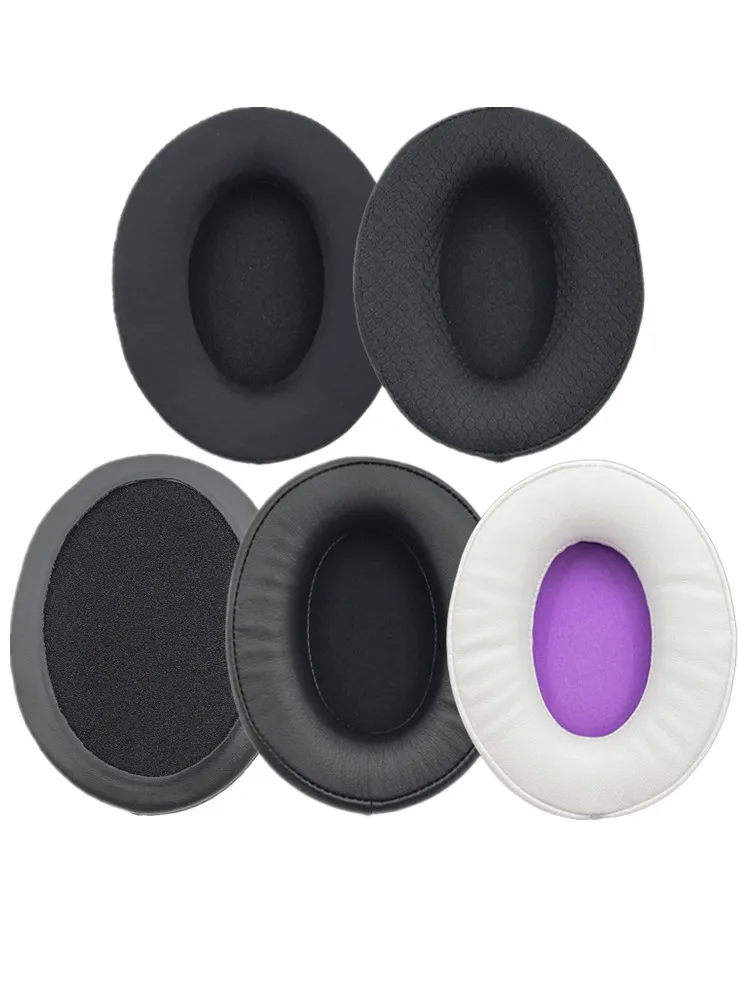 Replacement Soft Foam Ice Gel Earpads Protein Net for Kingston HyperX Cloud Mix Flight Alpha S Headphones Pad 12.24