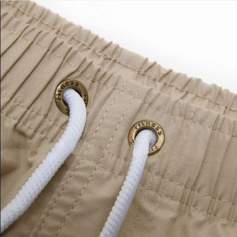 Men's Swim Shorts Swim Trunks Quick Dry Board Shorts Bathing Suit Breathable Drawstring With Pockets for Surfing Beach Summer