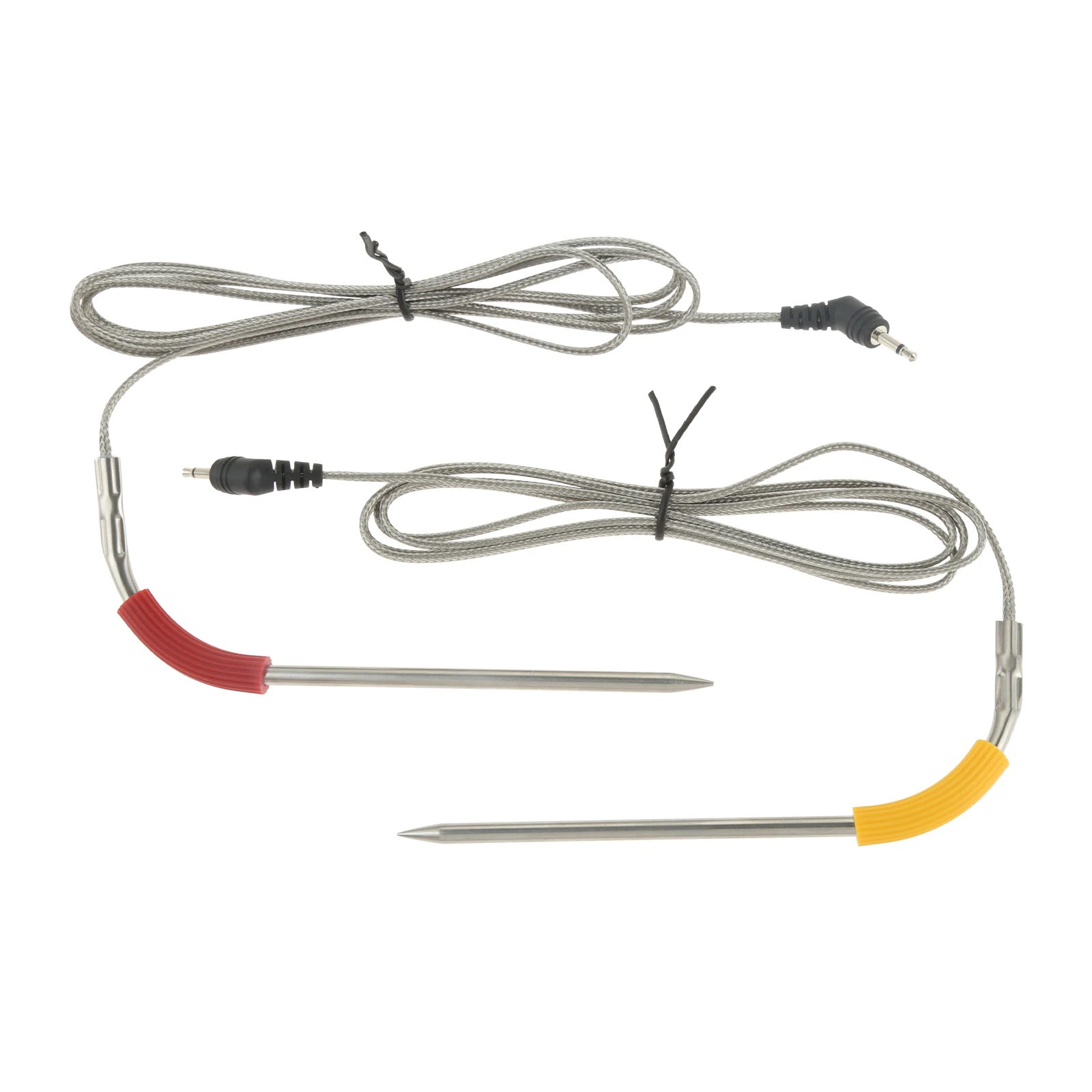 2pcs/1set Grill Temperature Probe Replacement for Weber Igrill 2/3/Mini Series Stainless Steel Meat Internal Monitor Sensor BBQ