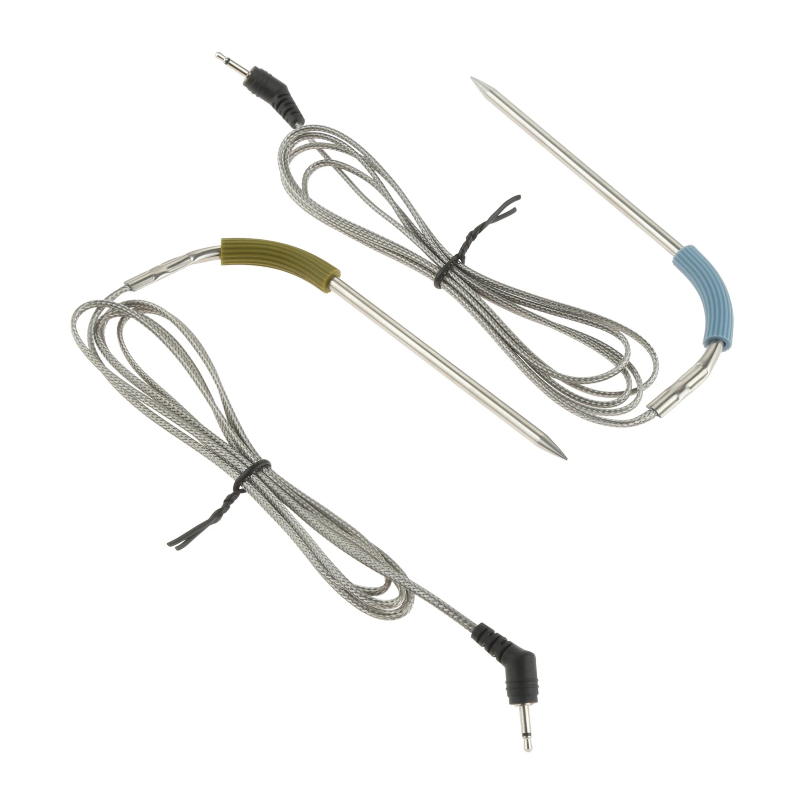 2pcs/1set Grill Temperature Probe Replacement for Weber Igrill 2/3/Mini Series Stainless Steel Meat Internal Monitor Sensor BBQ