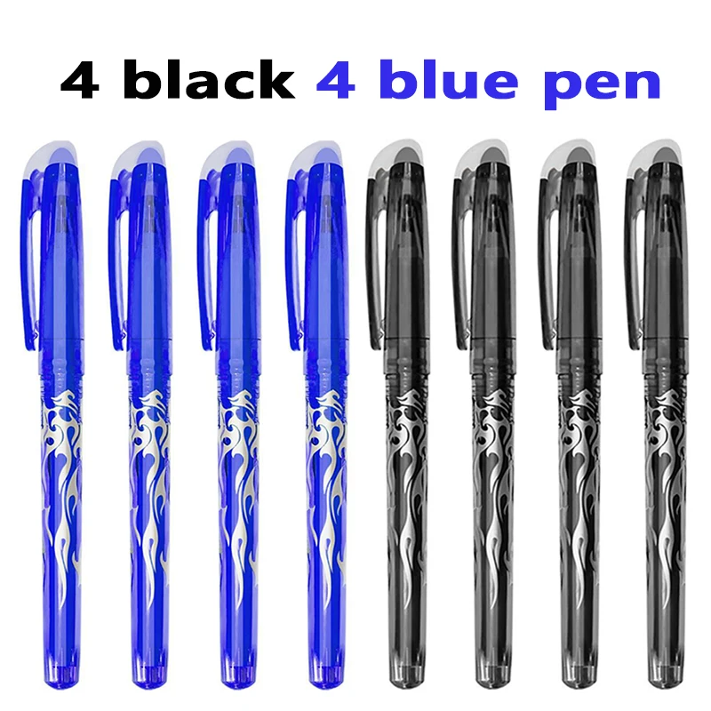 Multi-color Erasable Gel Pen 0.7mm Student Writing Creative Drawing Tools Office School Supply Stationery