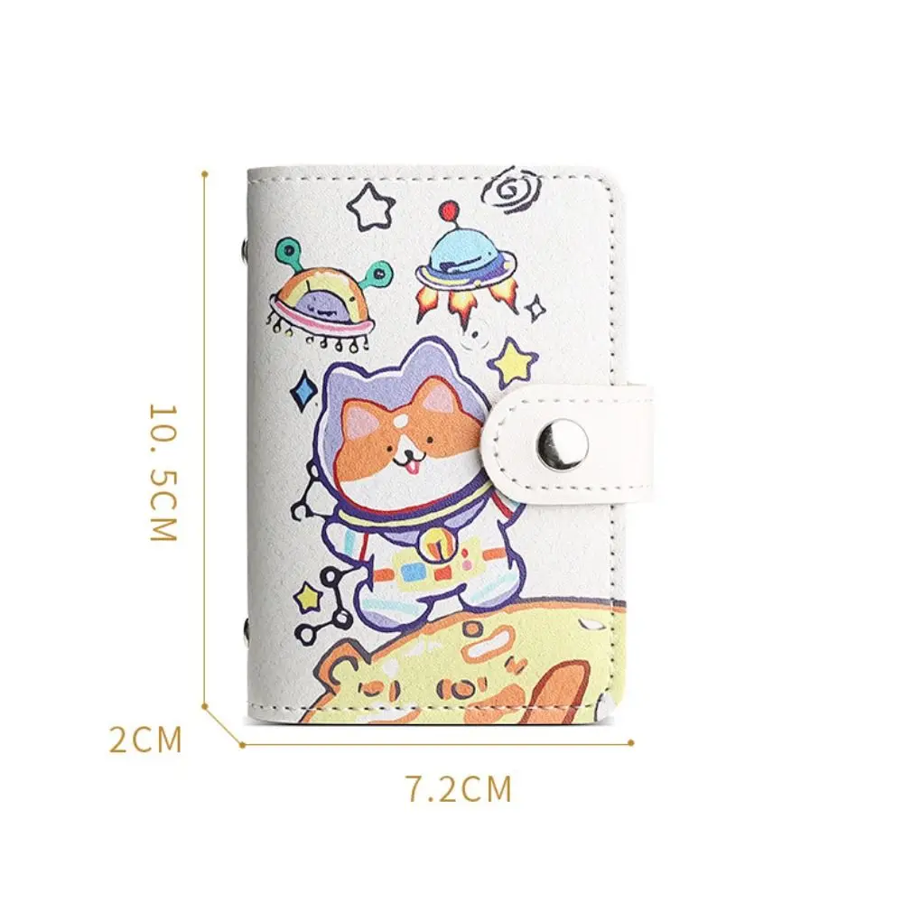 ID Cards Holders Anti Thief Cartoon Cat Bank Credit Bus Cards Cover Business Shield Card Holder Coin Pouch Wallets Bag Organizer