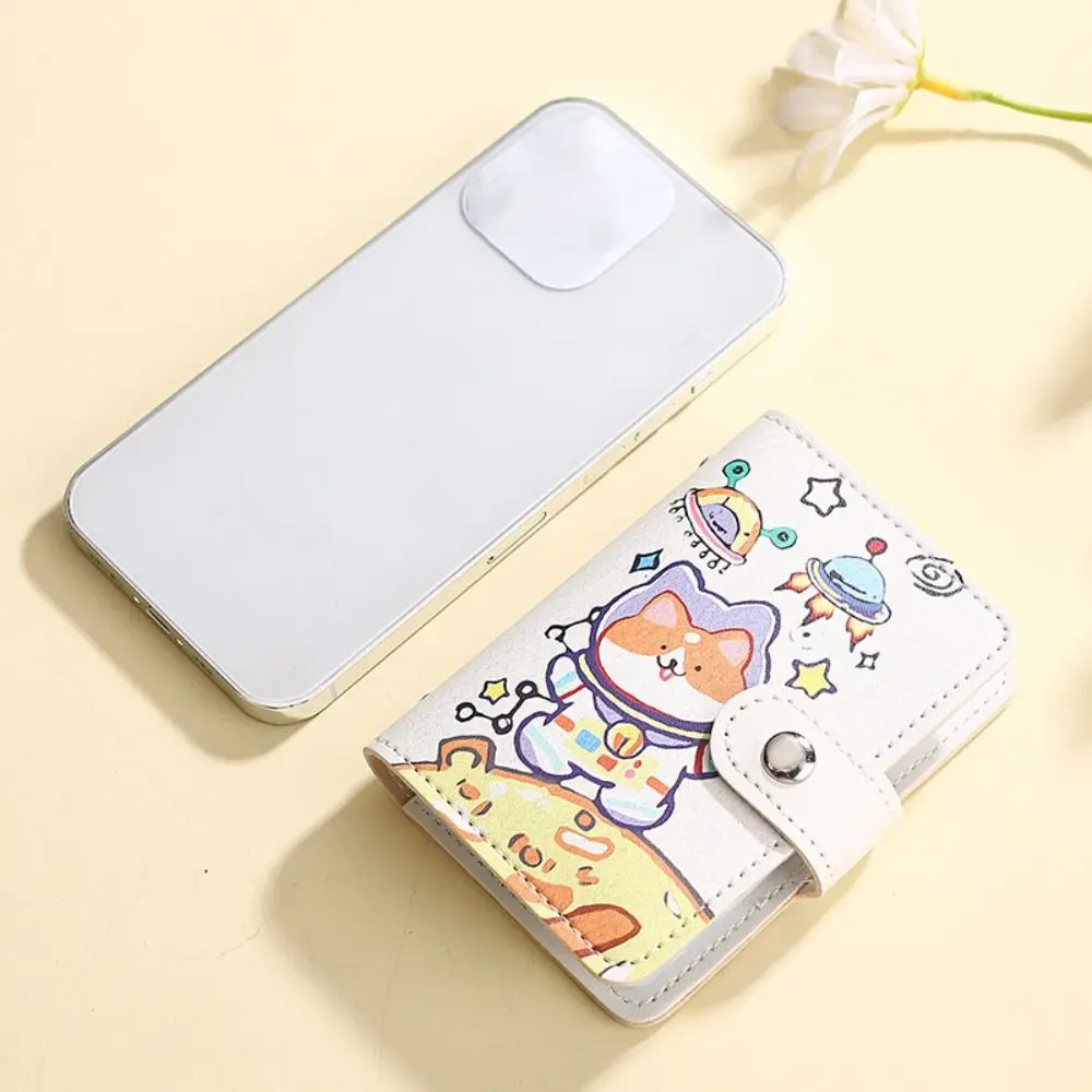 ID Cards Holders Anti Thief Cartoon Cat Bank Credit Bus Cards Cover Business Shield Card Holder Coin Pouch Wallets Bag Organizer