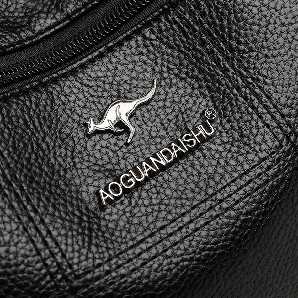 Classic Shoulder Bags High Quality Multi Pockets Soft Leather Crossbody Bags for Women 2024 Designer Luxury Handbags Purses