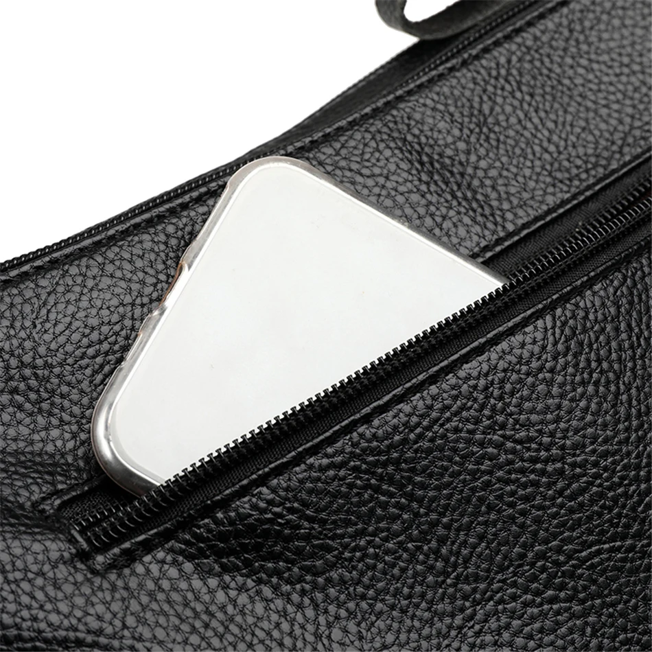 Classic Shoulder Bags High Quality Multi Pockets Soft Leather Crossbody Bags for Women 2024 Designer Luxury Handbags Purses