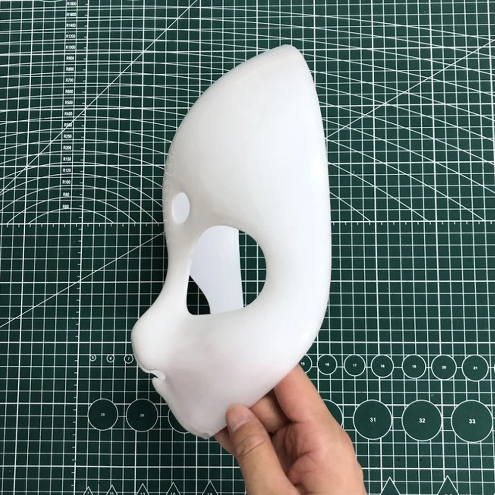 Kigurumi Base Beast Skull Mask Cosplay Fursuit Animal Cat Head Skull DIY Thicken Plastic Masks Carnival Anime Party Costume Prop
