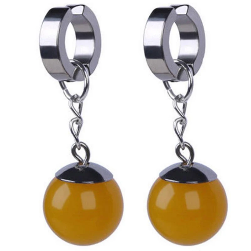 Anime Kakarotto Son Goku Vegeta Cosplay Zamasu Potara Earrings Ear Clips Stud Women Men Unisex Jewelry Accessories Pendant Props