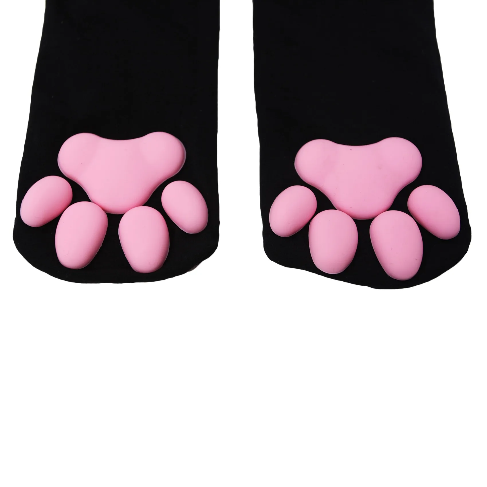 New Cat Paw Socks For Women Girls Kawaii 3D Cat Claw Toe Stocking Cute Gift Lolita Paw Pads Cosplay Cat Paw Pad Thigh High Socks