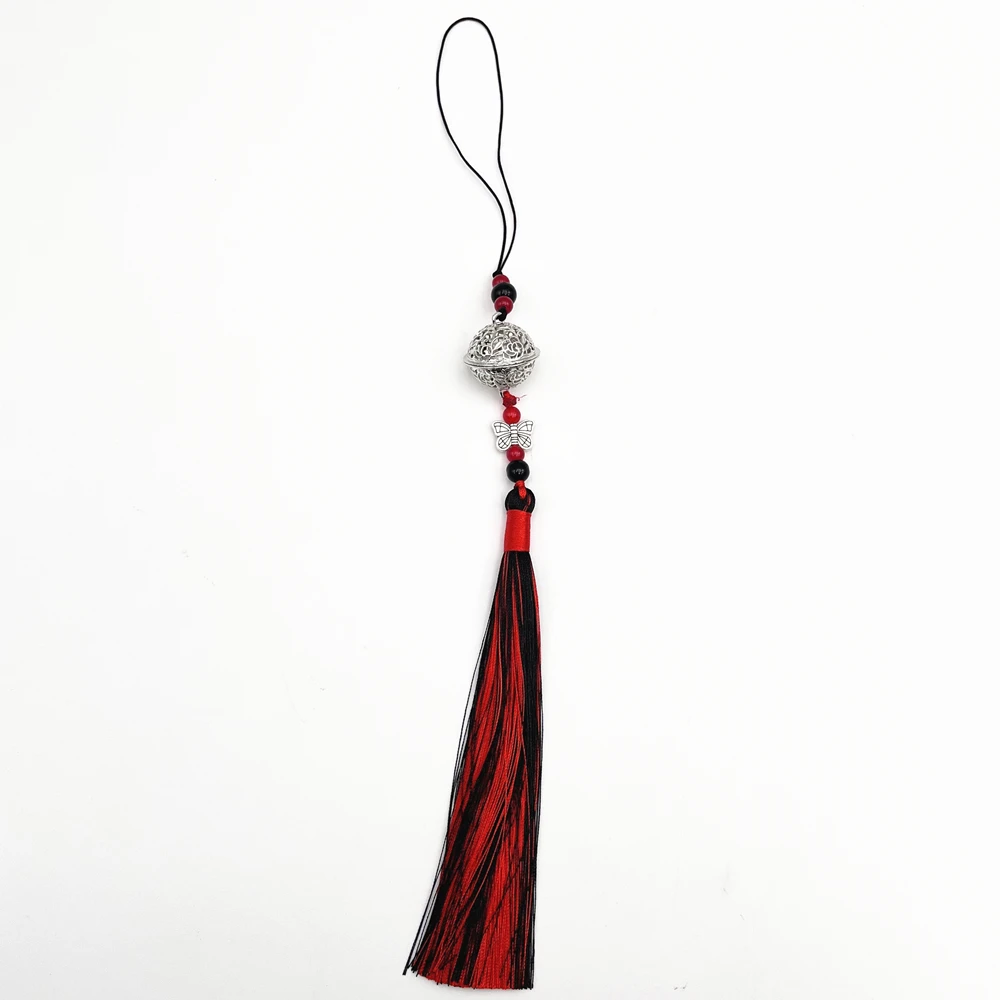 Anime Grandmaster of Demonic Cultivation Cosplay Mo Dao Zu Shi Wei WuXian Lan WangJi Lover Tassel Bells Keychain Waist Hanged