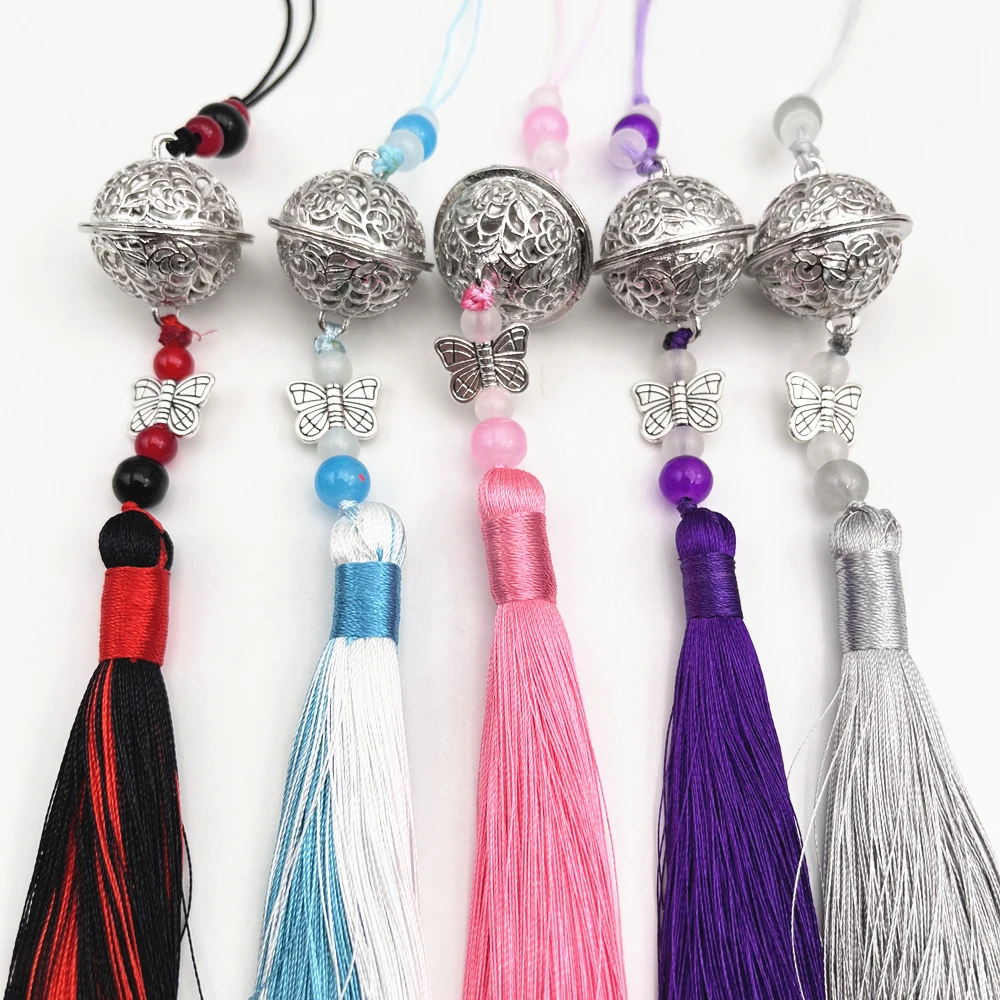 Anime Grandmaster of Demonic Cultivation Cosplay Mo Dao Zu Shi Wei WuXian Lan WangJi Lover Tassel Bells Keychain Waist Hanged