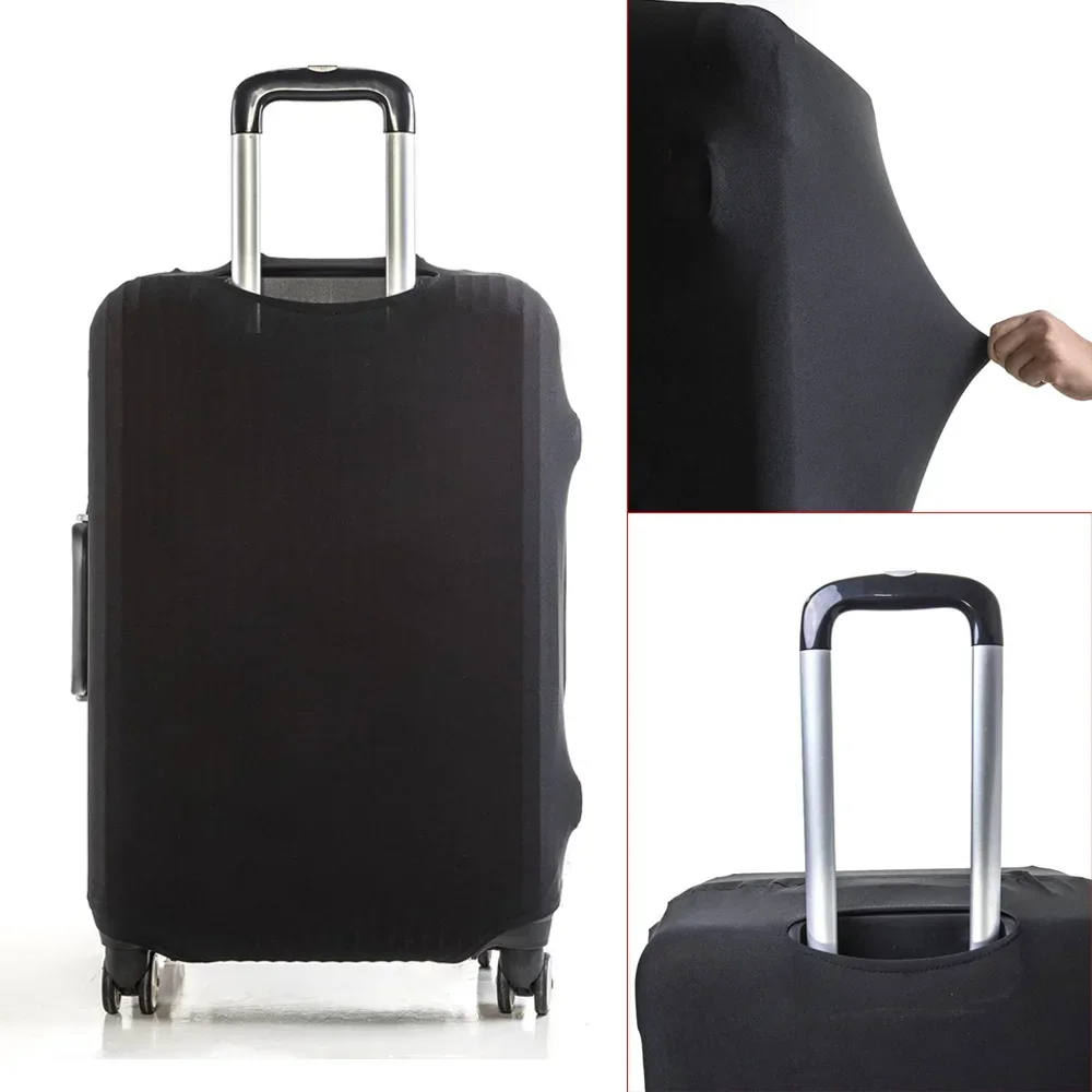 Portable Thick Elastic Luggage Protective Cover Simplicity Dust Cover Anti-Scratch Protective Rose Gold Print Travel Accessories